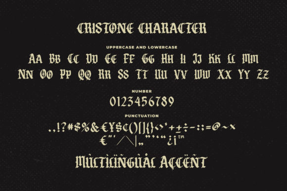 Cristone Font - Preview 5