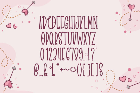 Dears Love Font - Preview 4