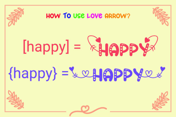 Fate of Love Font - Preview 2