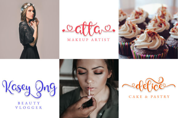 Glamlips Font font preview - 5