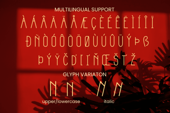 Illuminoust Font PNG with transparent background - Preview 2