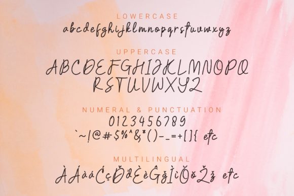 Lafentha Font PNG with transparent background - Preview 6
