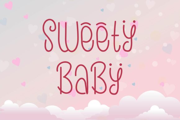 Loveeya Girly Font font preview - 1