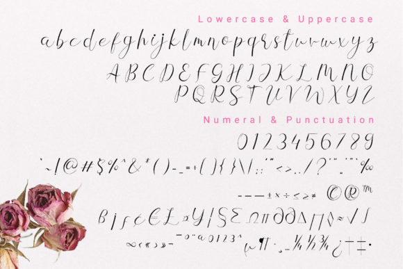 Maretha Chellia Font PNG with transparent background - Preview 6