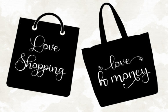Rossalia Shine Font PNG with transparent background - Preview 6