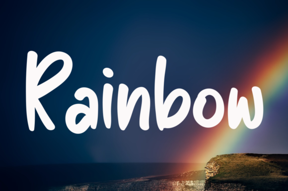 Simple Kids Font PNG with transparent background - Preview 1