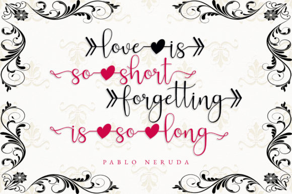Hello Sheila Font font preview - 6