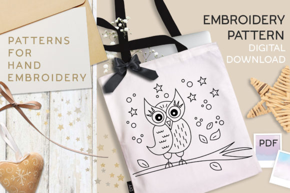 DIY Owl Hand Embroidery