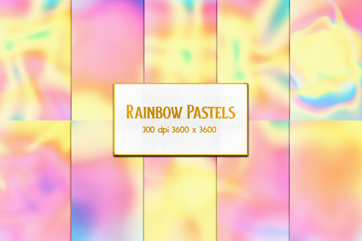 Rainbow Pastels