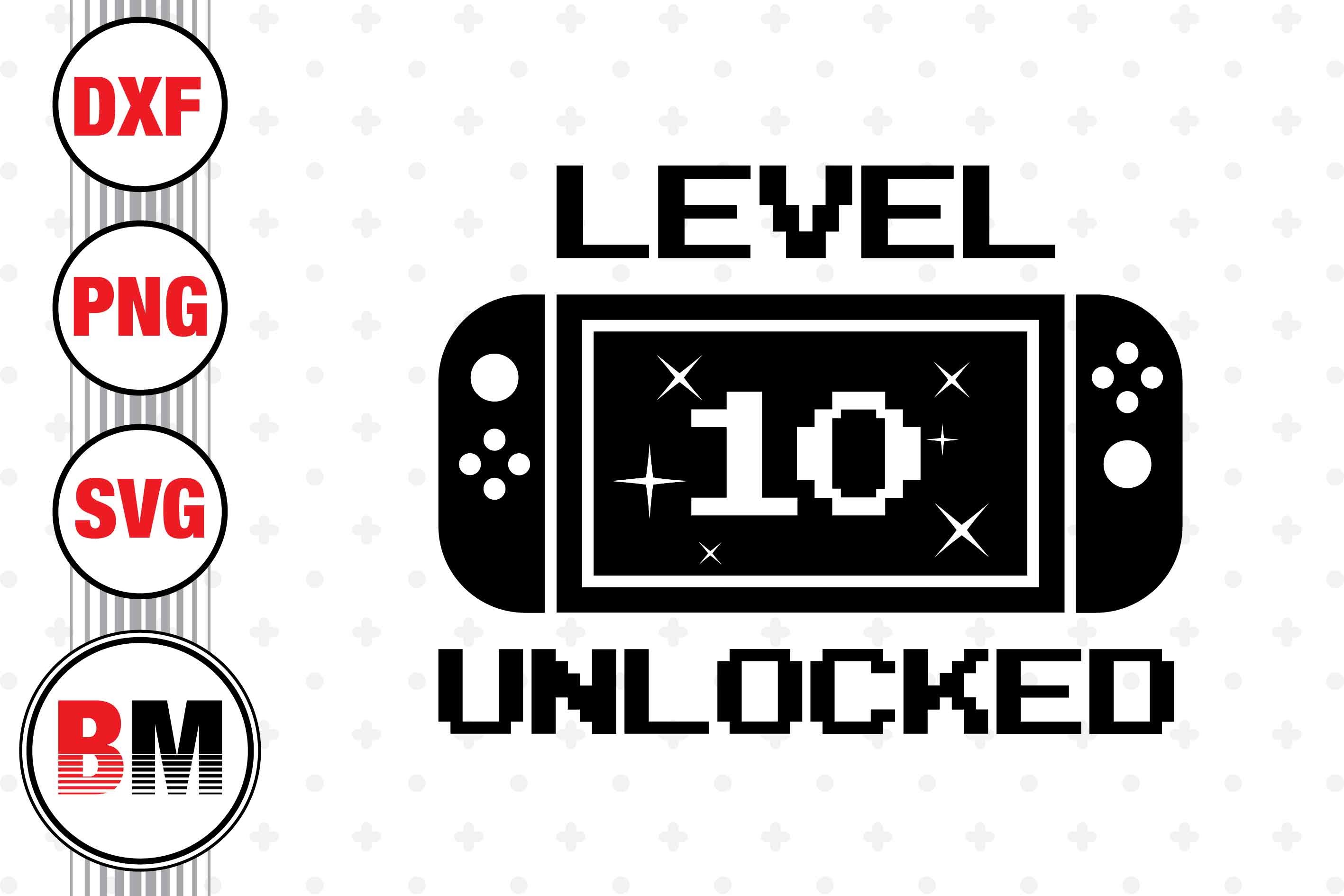 Level 10 Unlocked Graphic by BMDesign · Creative Fabrica