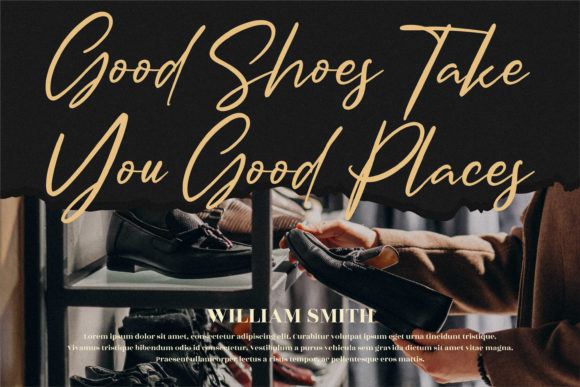 Amsterdam Signature Font - Preview 2