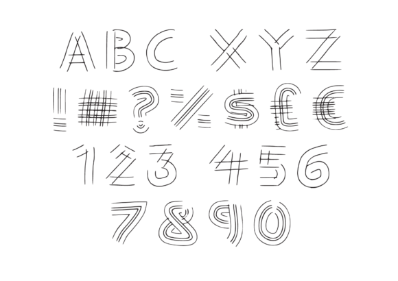 Bit Flakey Font - Preview 1