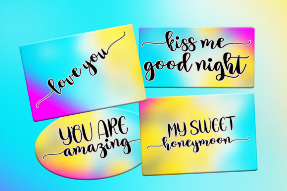 Bluesky Script Font - Preview 4