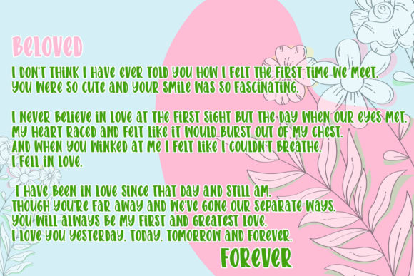 Body Cream Font - Preview 1