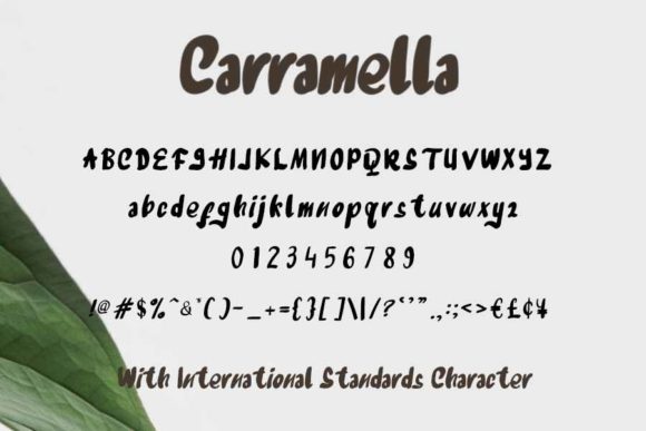 Carramella Font - Preview 3