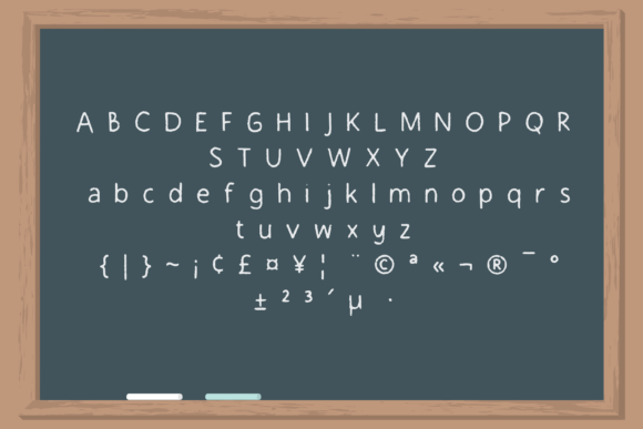 Chalkiest Font - Preview 1