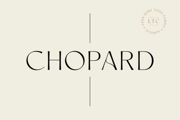 Chopard Font