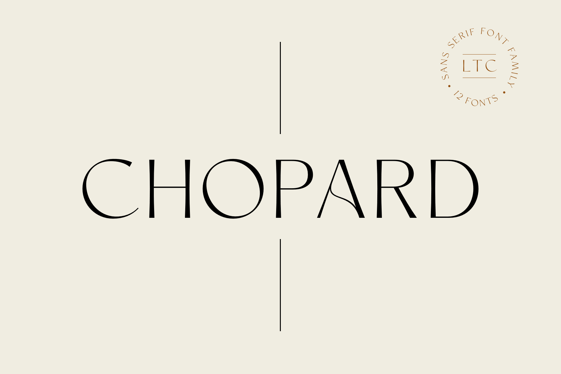 Chopard Font