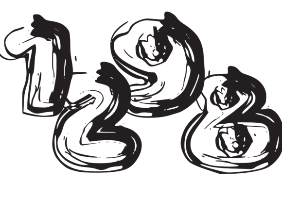 Double Pen Font - Preview 2