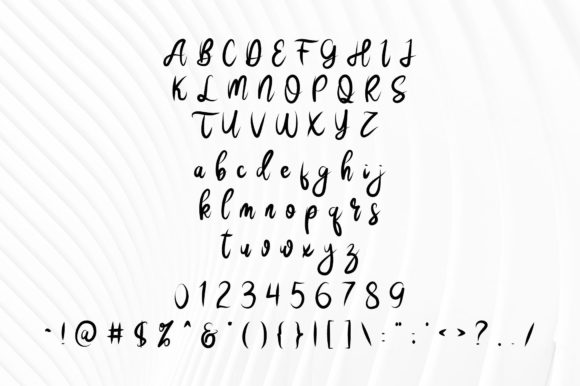 Flower Bee Font - Preview 6