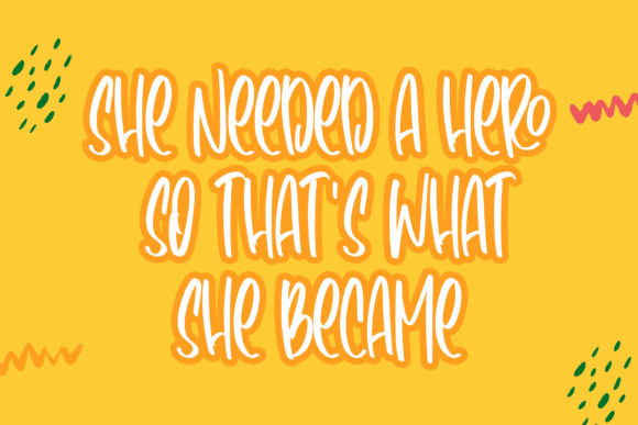 Heroism Theory Font PNG with transparent background - Preview 1