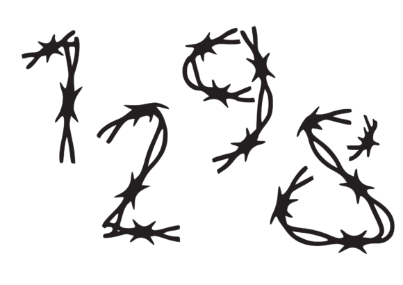 Keep out Font PNG with transparent background - Preview 2