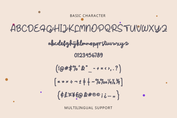 Mikeny Font PNG with transparent background - Preview 2