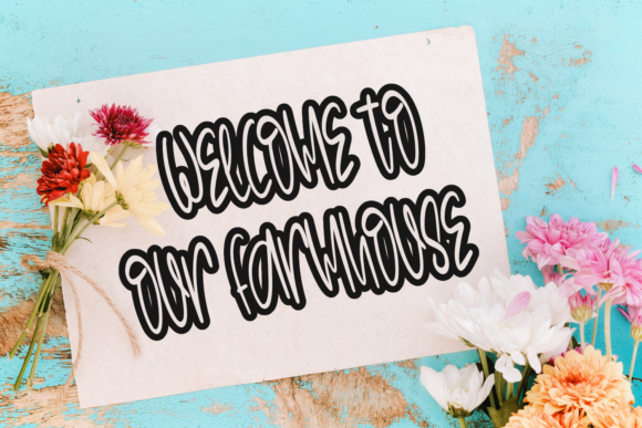 Mr Sparkling Font PNG with transparent background - Preview 3