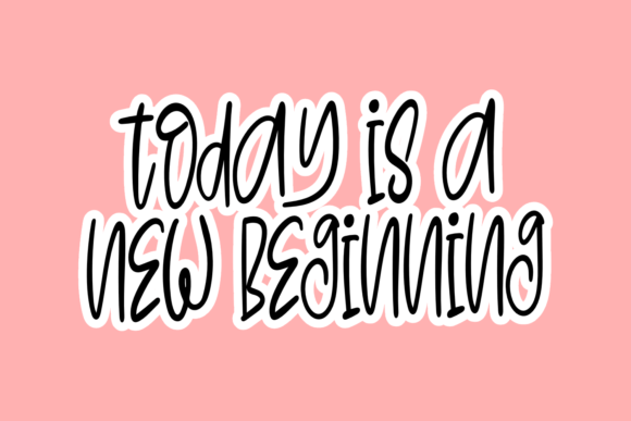 Mr Sparkling Font PNG with transparent background - Preview 5