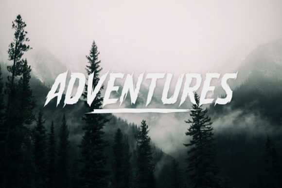 Northvain Font font preview - 2