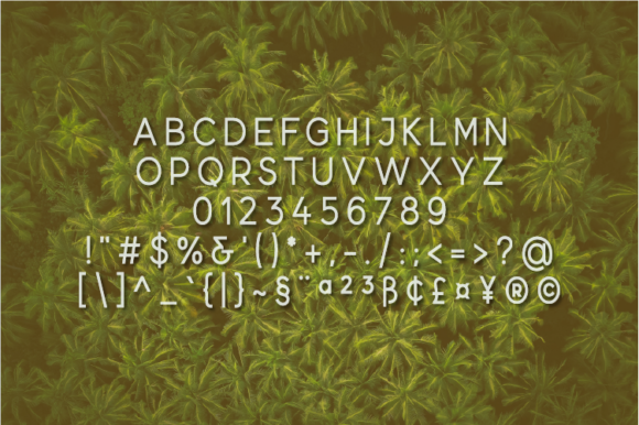 Phenore Font PNG with transparent background - Preview 2