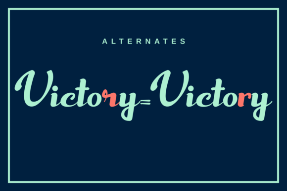 Savoury Font PNG with transparent background - Preview 2
