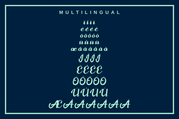 Savoury Font PNG with transparent background - Preview 3