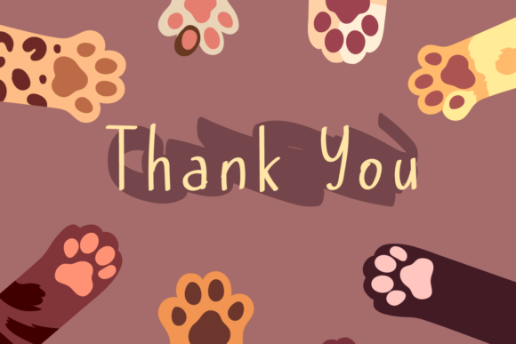 Simple Kitten Font PNG with transparent background - Preview 4