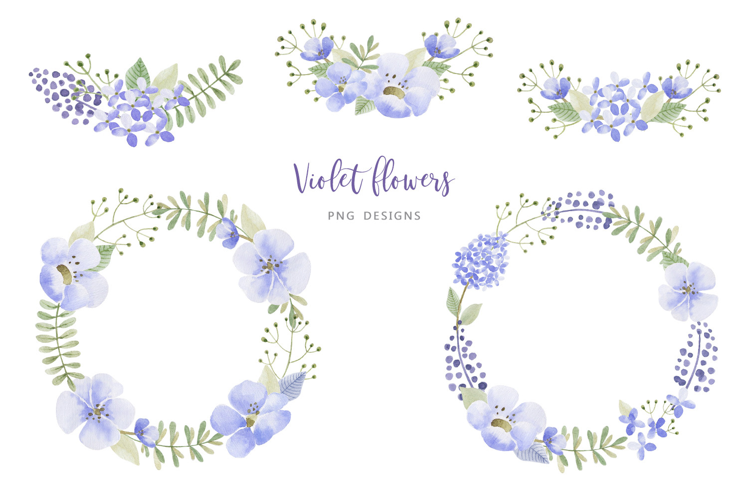 Violet Flowers - photo 4