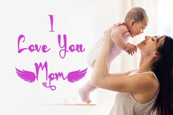 Angels Mom Font - Preview 6