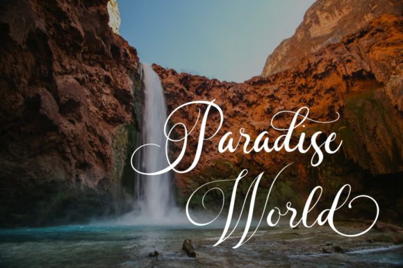 Caliner Script Font - Preview 6