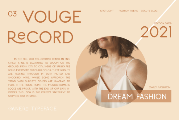 Canera Font - Preview 4