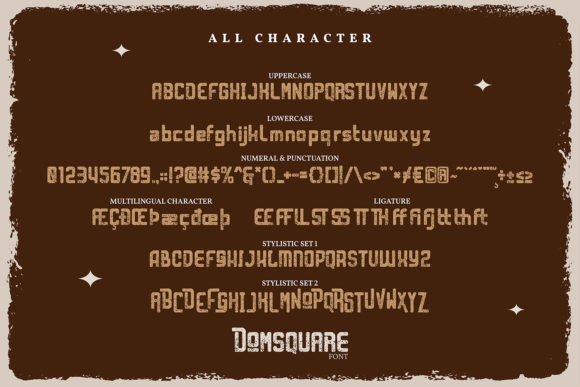 Domsquare Font - Preview 5