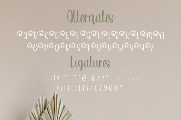 Green Emoji Font - Preview 5