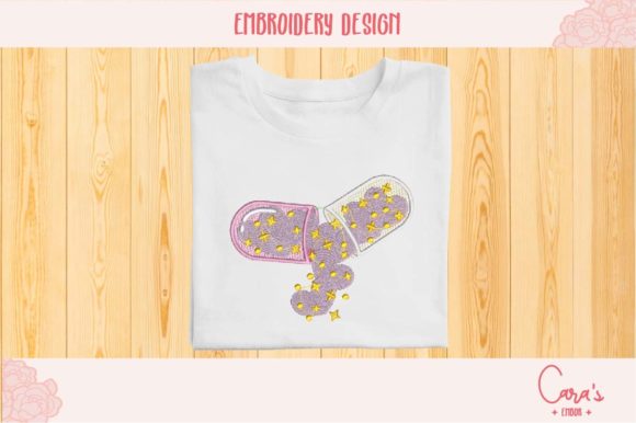 Love Pill Applique