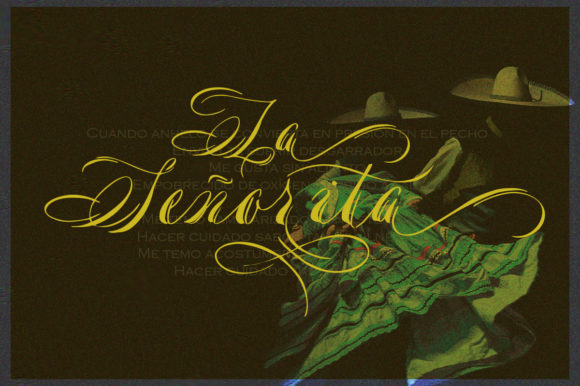 Margoline Font PNG with transparent background - Preview 3