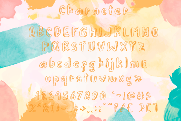 Oregon Now Font PNG with transparent background - Preview 2