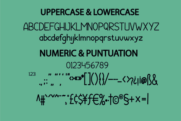 Seganggeng Font font preview - 6