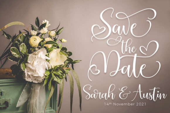 Serinah Font PNG with transparent background - Preview 2
