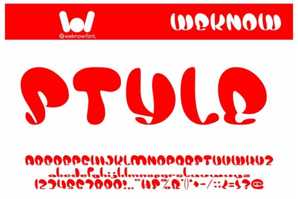 Airshow Font - Preview 1