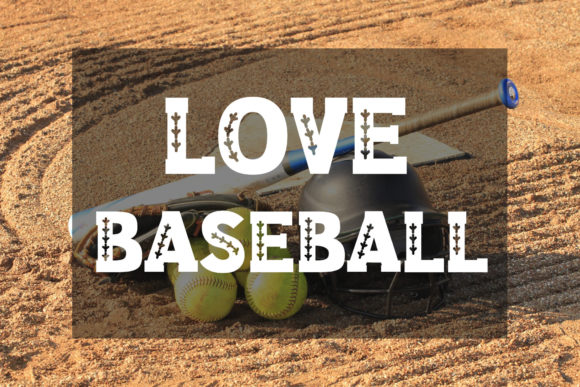 Baseball Font - Preview 1