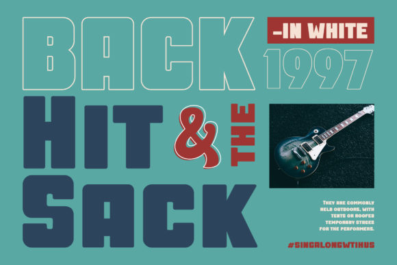 Extra Giant Font PNG with transparent background - Preview 5