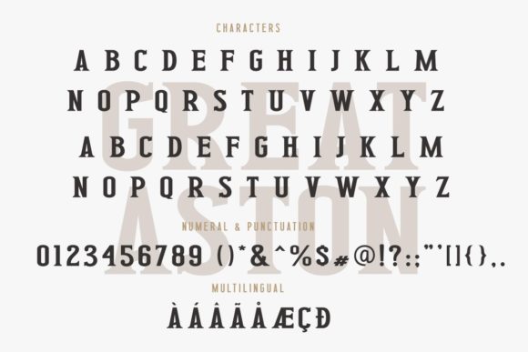 Great Aston Font - Preview 5