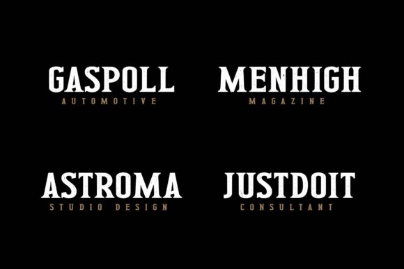 Great Aston Press Font - Preview 3